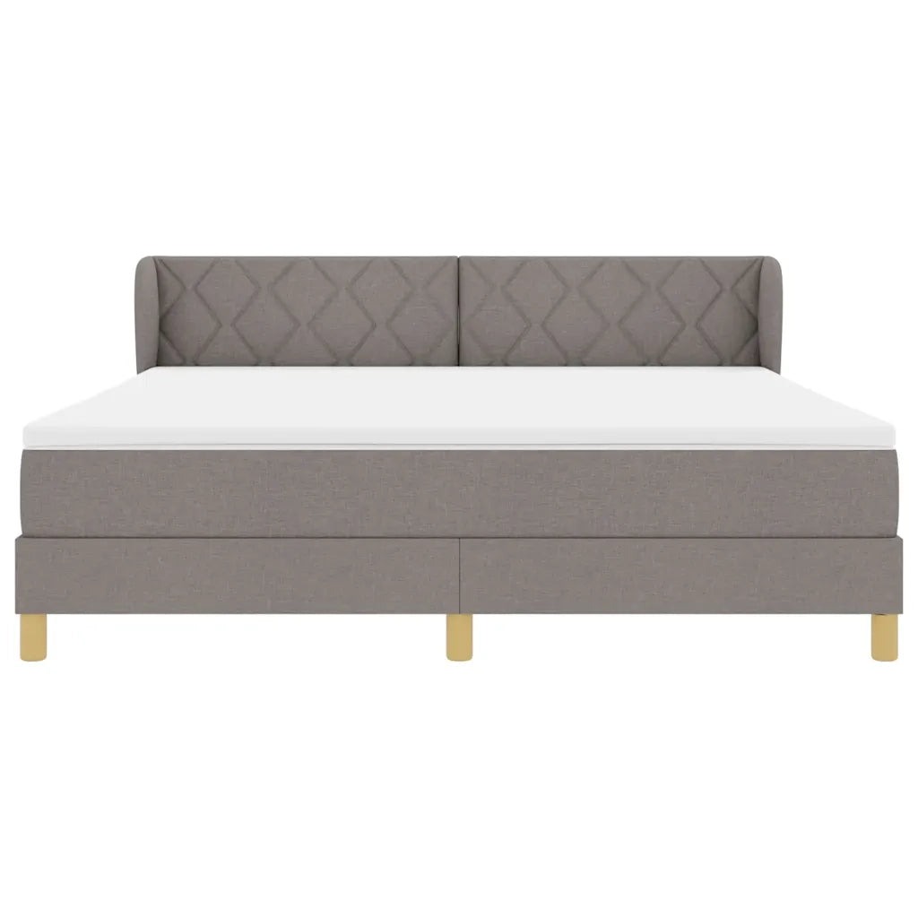 Letto a molle con materasso Talpa 180 x 200 cm Tessuto 3340294