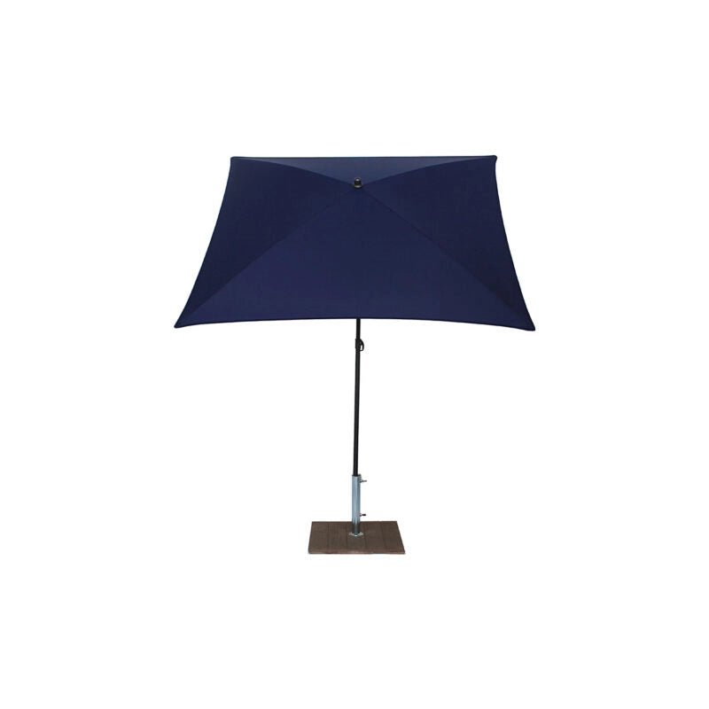 Ombrellone palo centrale Novara Made in Italy - 155 x 155 cm - blu