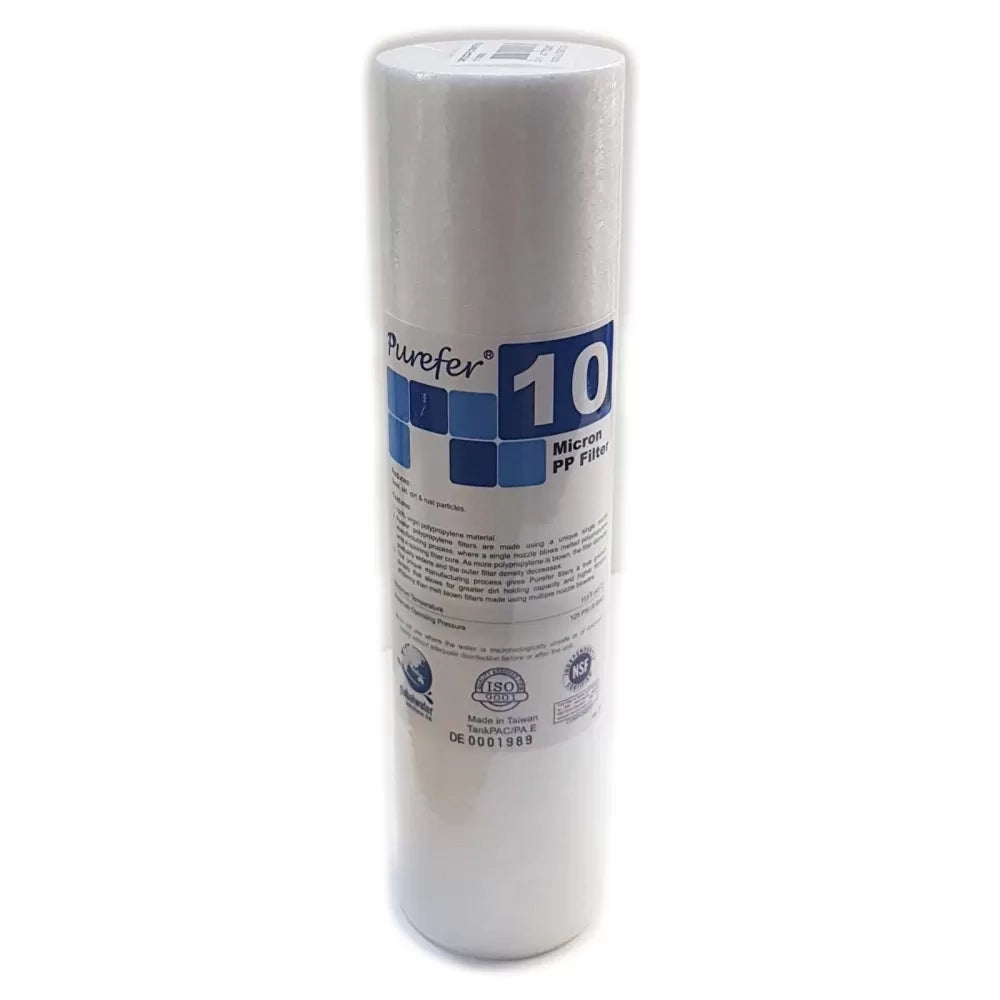 CARTUCCIA FILTRO PUREFER 10" STANDARD 3/4 PP1005 5 Micron