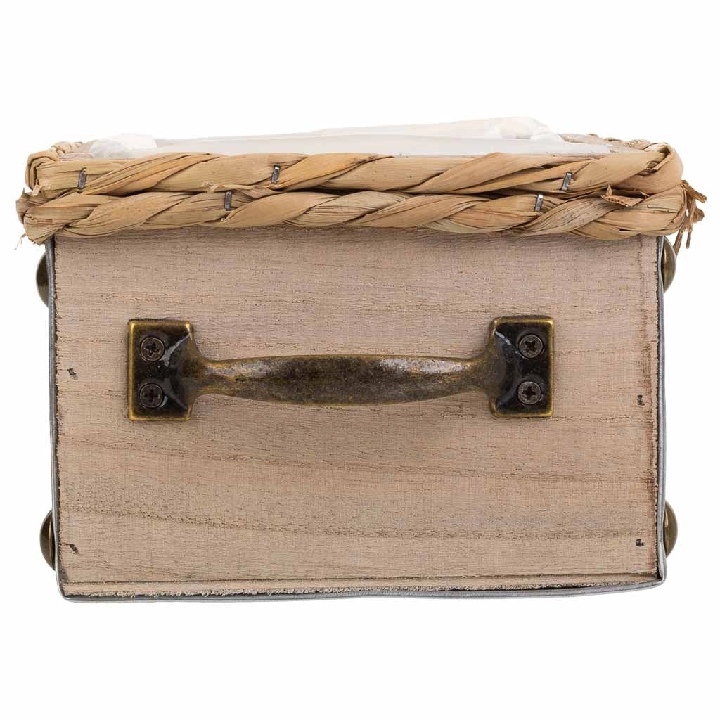Cassetto in legno marrone 15x15x10,5h