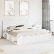 Testiera Letto Bianco Legno ingegnerizzato 889545