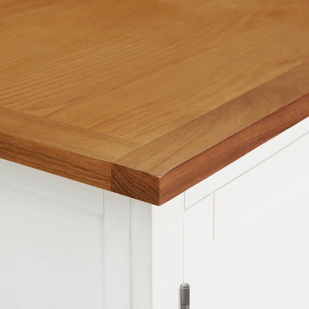 Guardaroba 76x52x105 cm in Legno Massello di Rovere cod mxl 55632