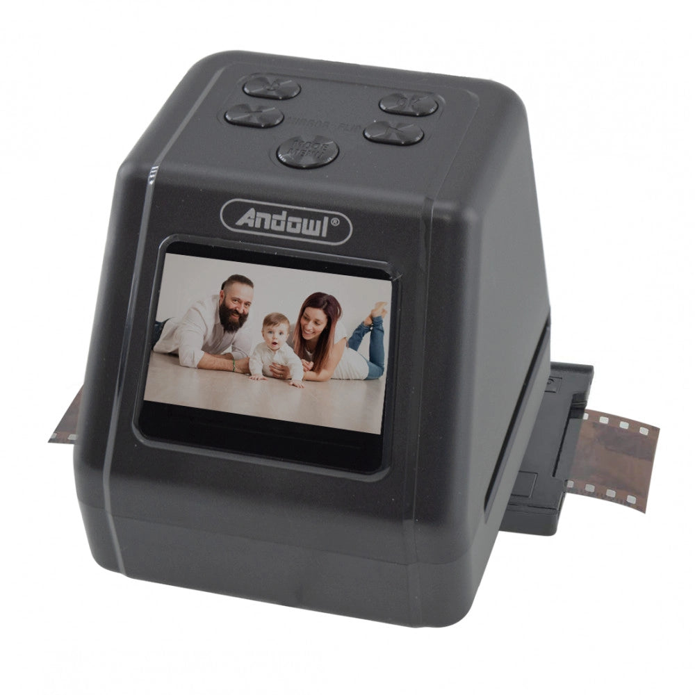 Trade Shop - Mini Scanner Digitale Per Pellicole Diapositive Negativi Film Portatile Q-smr1 -
