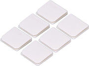 Clip per tenda doccia 6 pezzi - Autoadesivo - Eterno chiusura - Materiale ABS - Leggero - 4,5x5 cm - Clip per tenda doccia
