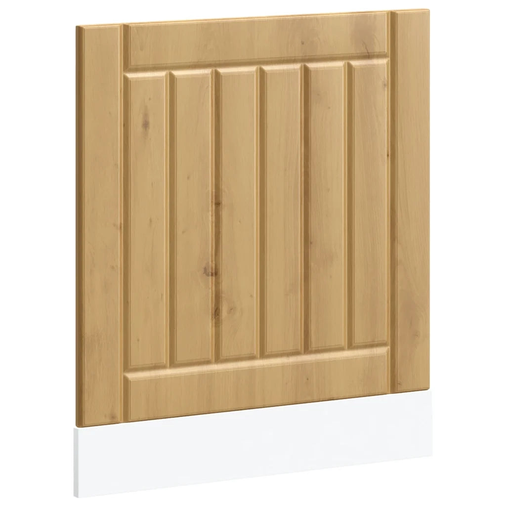 Pannello Lavastoviglie Rovere Artigianale Legno Multistrato