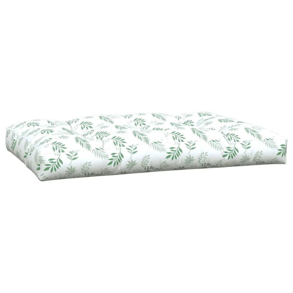 Cuscini per Pallet 7 pz Motivo a Foglie Tessuto 3188921