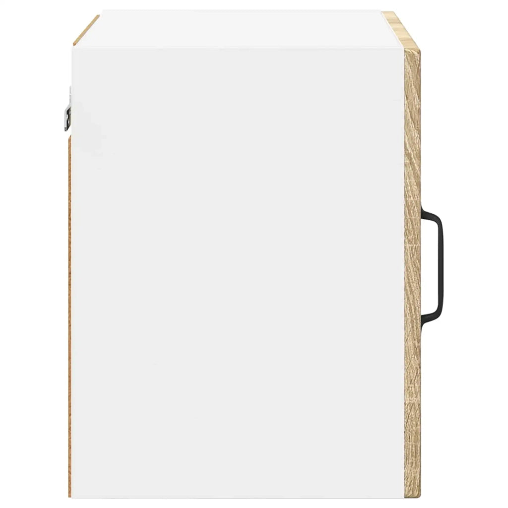 Mobile in vetro da parete PORTO 2 pcs Rovere Sonoma 885190
