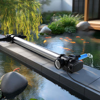 CUV-7110 Chiarificatore in acciaio inox per laghetti 110W Sterilizzatore UV