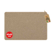 Akitaink Tappeto Multiuso in Microfibra 40x60 cm Beige