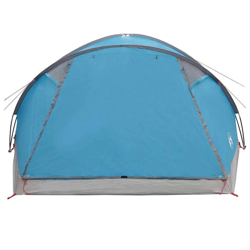 Tenda Capanna con tetto Blu 8 persone Poliestere e Acciaio 42028588