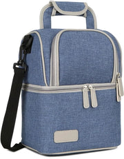 Borsa per Bambino con Isolante/Tas di Ricarica per Latte/Porta Biberon/Bagaglio per Viaggio - Grande Capacità Borsa a Mano