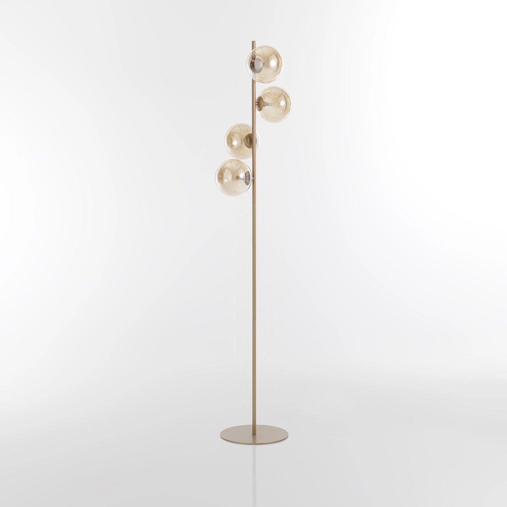 Lampada da terra EDERA ottone