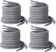 Viti per Sneaker - Viti Rondi per Scarpe - Lacci per Scarpe - Lacci Rondi per Sneaker - Lacci per Sneaker - Lacci per Scarpe - Diametro 8mm - Adatto per Sneaker, Scarpe Sportive, Scarpe con Cinturino, Scarpe per Bambini