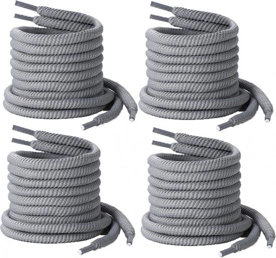 Viti per Sneaker - Viti Rondi per Scarpe - Lacci per Scarpe - Lacci Rondi per Sneaker - Lacci per Sneaker - Lacci per Scarpe - Diametro 8mm - Adatto per Sneaker, Scarpe Sportive, Scarpe con Cinturino, Scarpe per Bambini