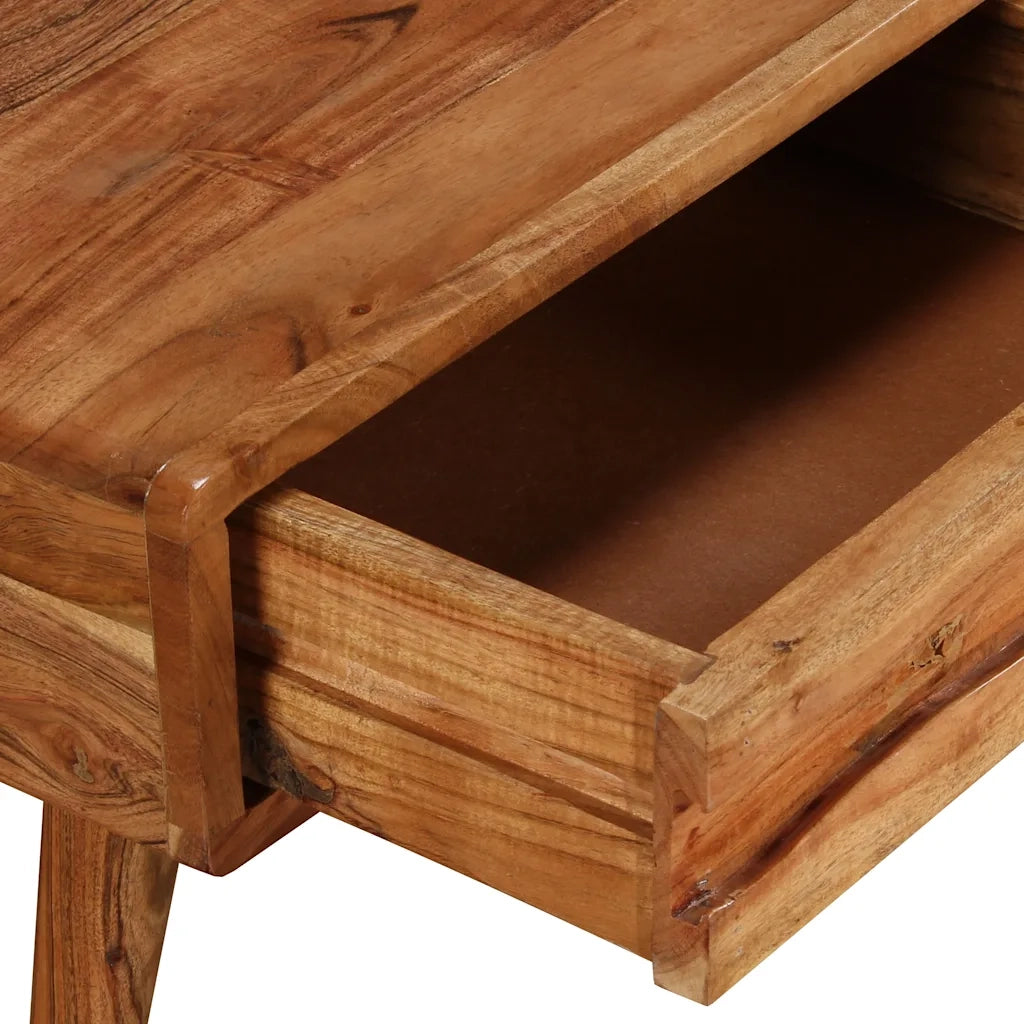 Tavolino da CaffÃ¨ Massello con Cassetto Intagliato 100x50x40 cm cod mxl 9404