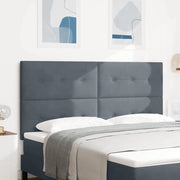 Testiera Grigio scuro 180 cm Velluto 3337855
