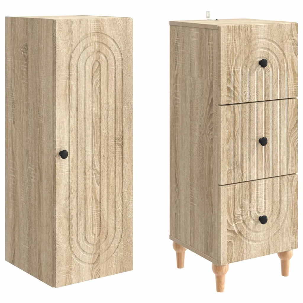 Set di armadi 2 pcs 33 x 34,5 x 90 cm Legno ingegnerizzato 3416468