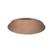 Rosone D750 13 Fori Collezione ROSONE Finitura Rame Diametro 75 Cm Ideal Lux