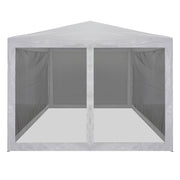 Tenda per Feste con 4 Pareti in Rete-Tenda da campeggio 4x3 m