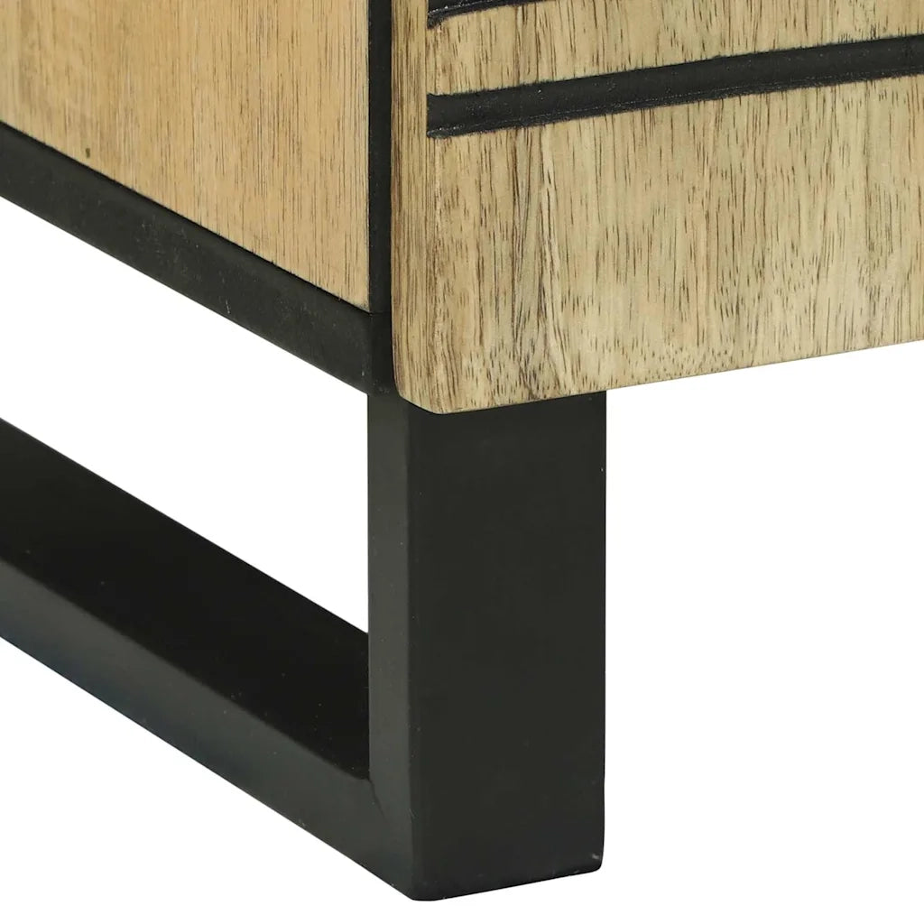 Comodino | Armadio da Notte | Mobiletto da notte Naturale 50 x 33 x 62 cm Legno ingegnerizzato