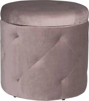 Poltrona a forma rotonda con spazio di stoccaggio - 39,5 x 39,5 x 40 cm