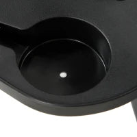 Sdraio da Giardino con Schienale Regolabile su 5 Livelli, Poggiatesta e Tasca, 188x57x30cm