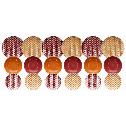 KIT PIATTI 18 PZ TORRES