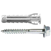 Fischer tassello a espansione SX Plus 12x60 BM K, nylon, con vite esagonale flangiata, calcestruzzo e muratura, blister 2 pz