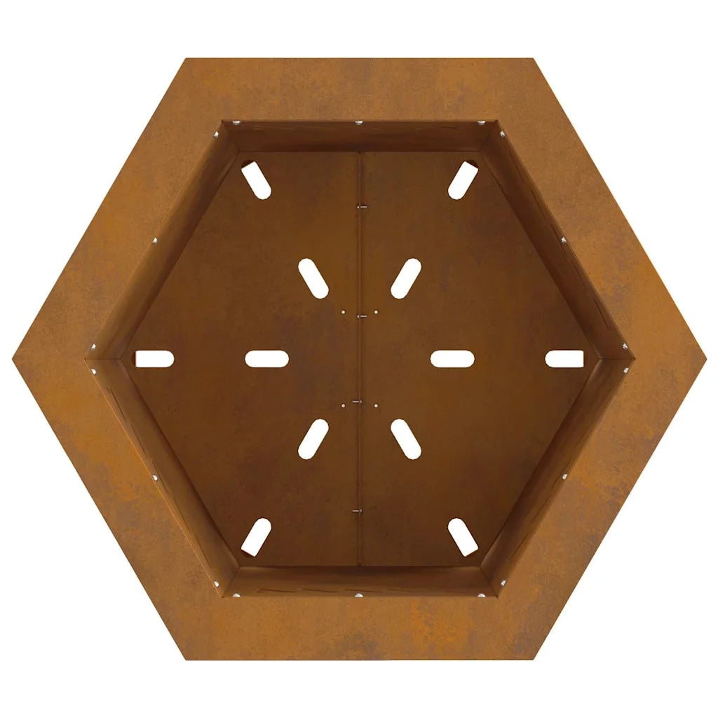 Focolare-Stufa-Camino Senza Fumi Marrone 48 x 48 x 51 cm Acciaio 133266