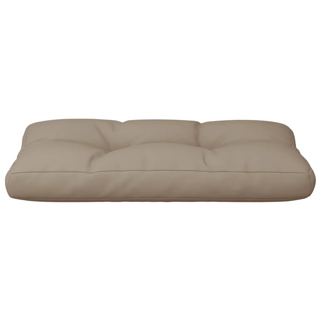 Cuscino per Pallet Tortora 80x40x12 cm in Tessuto 360609