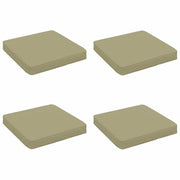 Cuscini per Sedia in 4 Pezzi VUGHT 4 pcs 100% Poliestere 946239