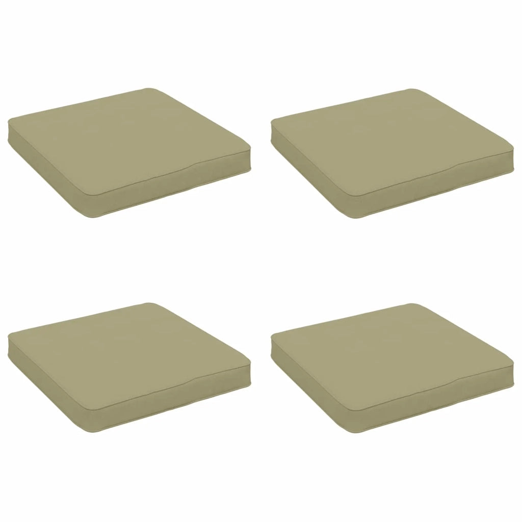 Cuscini per Sedia in 4 Pezzi VUGHT 4 pcs 100% Poliestere 946239