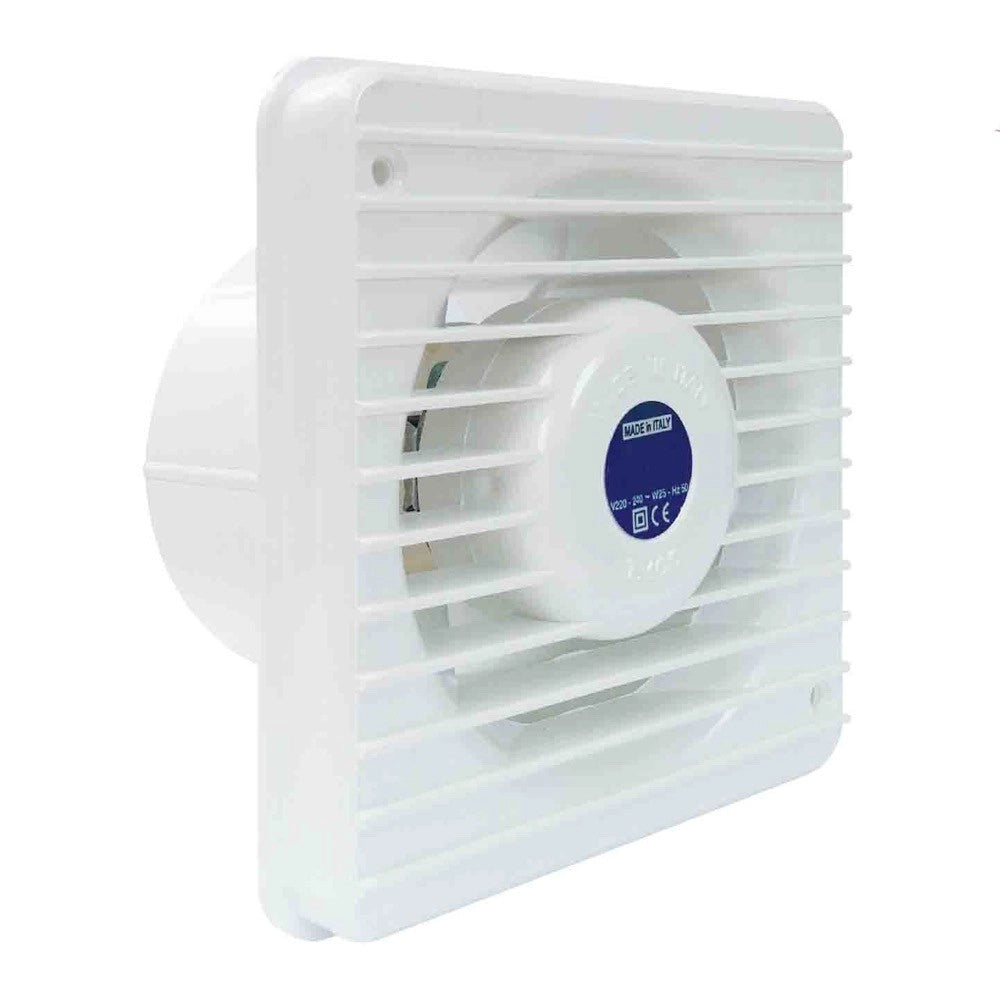 Aspiratore da parete assiale in termoplastico 120 - 15 watt