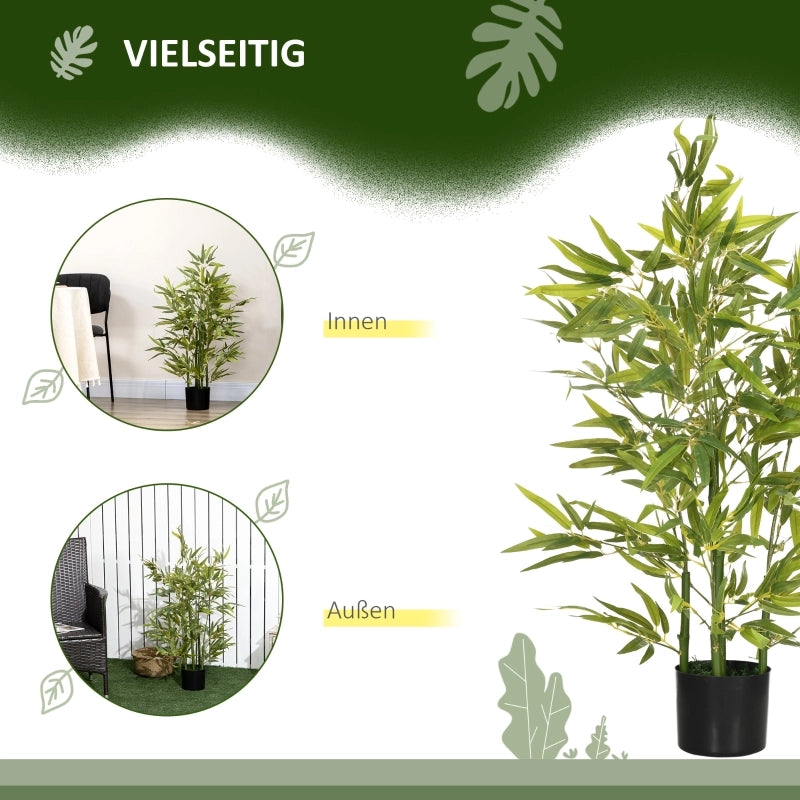 Grande bamb¨´ artificiale, 90 cm, pianta artificiale, bamb¨´ in plastica, piante artificiali dall'aspetto realistico, bamb¨´ artificiale in vaso,
