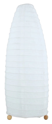 Lampada da tavolo Candellux Papirus legno/bianco E14