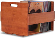 Cassa di Stoccaggio per Dischi in Vinile - Capacità fino a 80 Album in LP