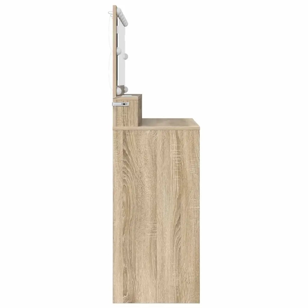 Tavoli da Trucco per Camera da Letto con cassetto Rovere Sonoma