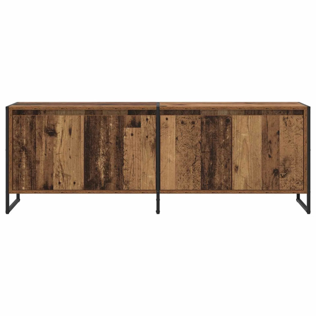 Mobile TV-Credenza per TV-Console TV Legno vecchio 140 x 36 x 49.5 cm Legno multistrato