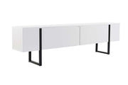 Mobile TV in legno "Serenity" 180 x 30 x 45 cm - Bianco