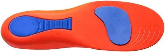 Inlegzoli sportivi con assorbimento shock per supporto alla caviglia, respiranti e assorbenti sudore - Set da 2