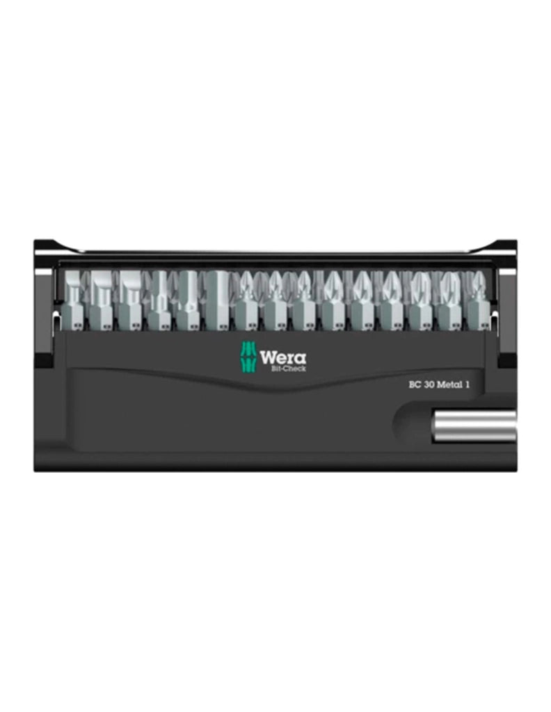 Set di inserti per avvitare WERA Bit-Check Metal 1 SB (30 pezzi)