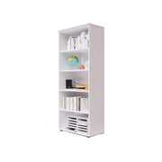 Libreria da ufficio a giorno  con top  colore Bianco H212x90x45cm