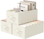Set di contenitori di archiviazione da 3 - contenitori di archiviazione - contenitori di archiviazione - rivestimento - 33 x 23 x 14 cm - pieghevole - sostenibile