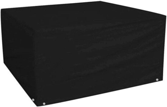 Copertura per mobili da giardino - coprimaterasso per insieme di mobili - nero - 213 x 132 x 74 cm