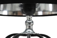 Lampada Da Tavolo Darky Silver Cm Ø28X44,5