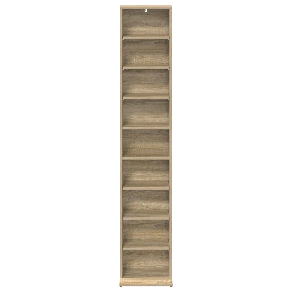 Mobile per CD Rovere Sonoma 33 x 23,5 x 175 cm 8012646