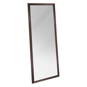 Carimate, Specchio Forma Rettangolare, 40x105h cm Marrone Noce