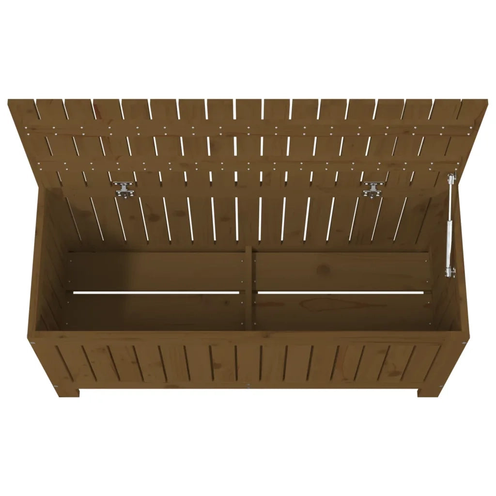 Contenitore da Giardino Ambra 108x42,5x54cm Legno Massello Pino 823832