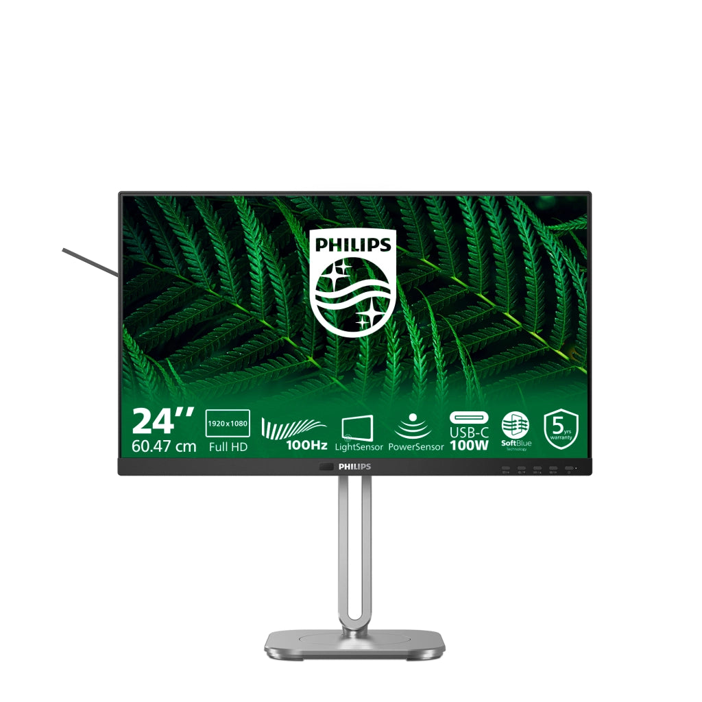 MON 23,8IPS 100HZ DOCKING 90W HDMI PHILIPS 24B2G5301 DP VGA MM PIVOT