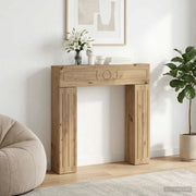 Cornice per camino Rovere Artigianale 102 x 18 x 100,5 cm 8006614